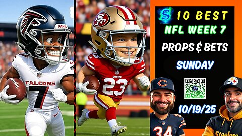 🏈 10 BEST NFL PICKS and Player Props | PRIZEPICKS TODAY | WEEK 7