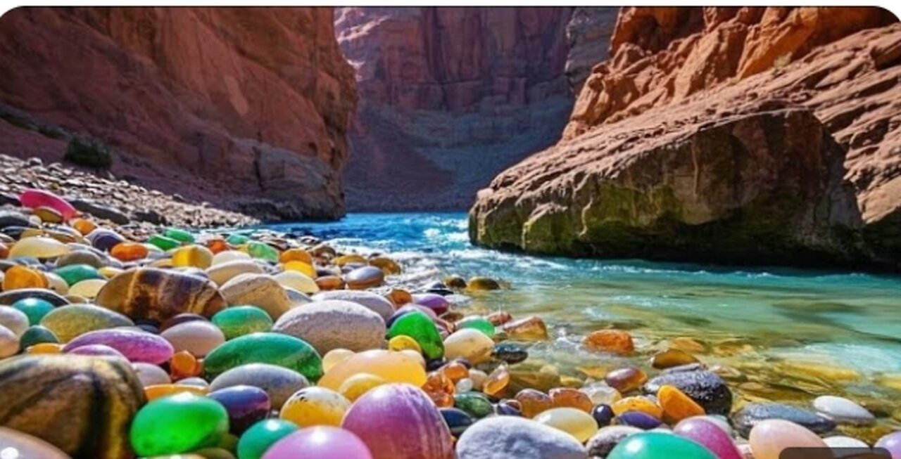 Rainbow 🌈 Beach,s Crystal Finding Rare Gem's In Forgotten Mines