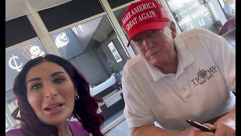 Listen to what JEWISH MAGA ACTIVIST Laura Loomer says to this guy that she is attracted to