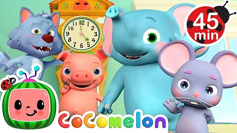 Hickory Dickory Dock | Classic Nursery Rhymes | CoComelon Nursery Rhymes & Kids Songs