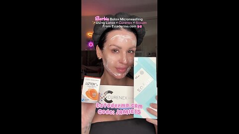 Barbie Botox Set + Curenex Microneedling Estaderma.com Code:JAMIE15
