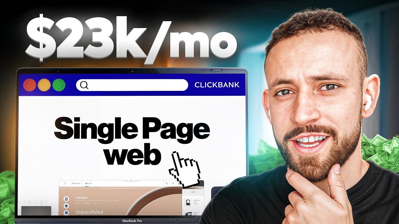 How This “1-PAGE!” Website Makes $23,000/Month (Affiliate Marketing 2025)
