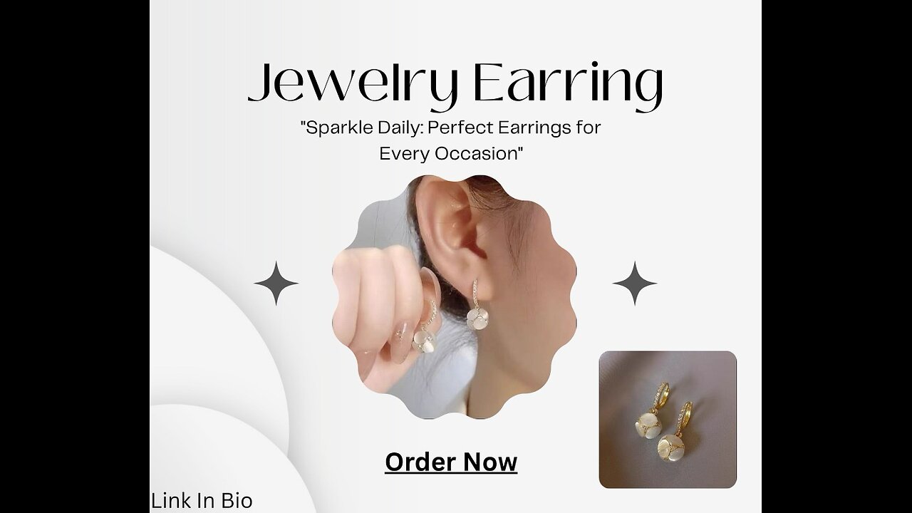 "Sparkle Daily: Perfect Earrings for Every Occasion" "