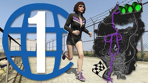 GTA Online | Level 1 : WORLD RECORD Fastest GTA 5 MAP RUN ! Speedruning Los Santos
