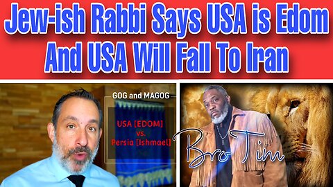 Jew-ish Rabbi Says USA Is Edom And USA Will Fall To Iran