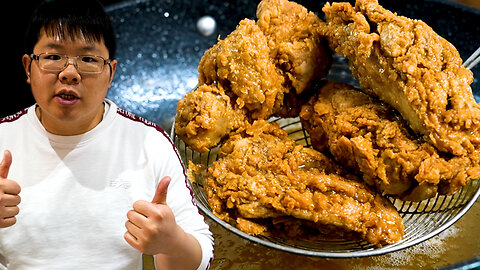 KFC Fried Chicken and Pork Cutlet Recipe | Cooking with Wah Jai