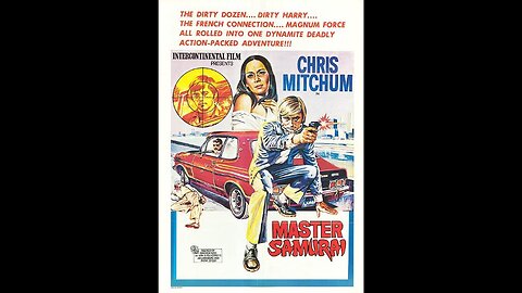 1974 Chris Mitchum is Master Samurai on Filipino Exploitation Cinema