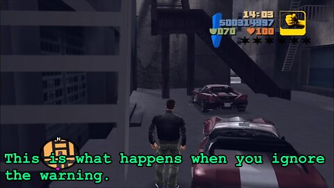 Ignoring Maria's Warning - Grand Theft Auto III - Kiratsuki Shorts