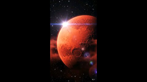 Very beautiful planet Mars #universe