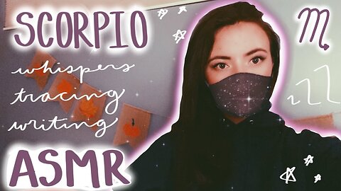 SCORPIO ZODIAC ASMR - OVERVIEW, TRAITS, RELATIONSHIPS | ASMR (whispered, lo-fi, writing)