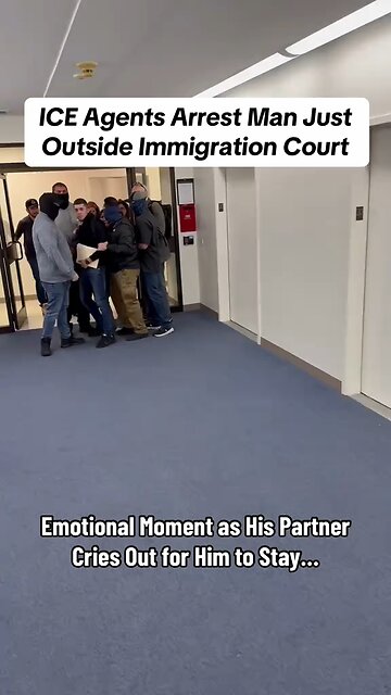 ICE arrests man outside NYC immigration court as his partner pleads tearfully for his release