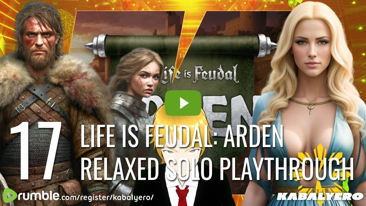 🔴 Life Is Feudal: Arden [17] 🎮 Relaxed Solo Playthrough Livestream via Rumble Studio