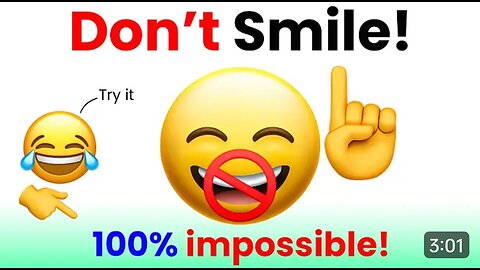 Don't Smile While Watching This Video 🔥 (IMPOSSIBLE!)