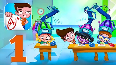 Cheating Tom 3 - Genius School - Gameplay Walkthrough Part 1 - Level 1-10 (iOS, Android)