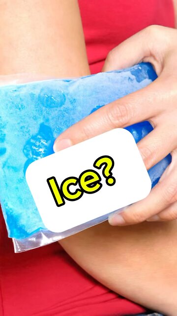 Ice? Early mobilization is key.