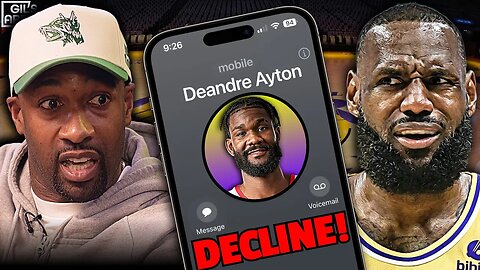 LeBron BLOWING OFF Ayton Should TERRIFY Lakers Fans!!