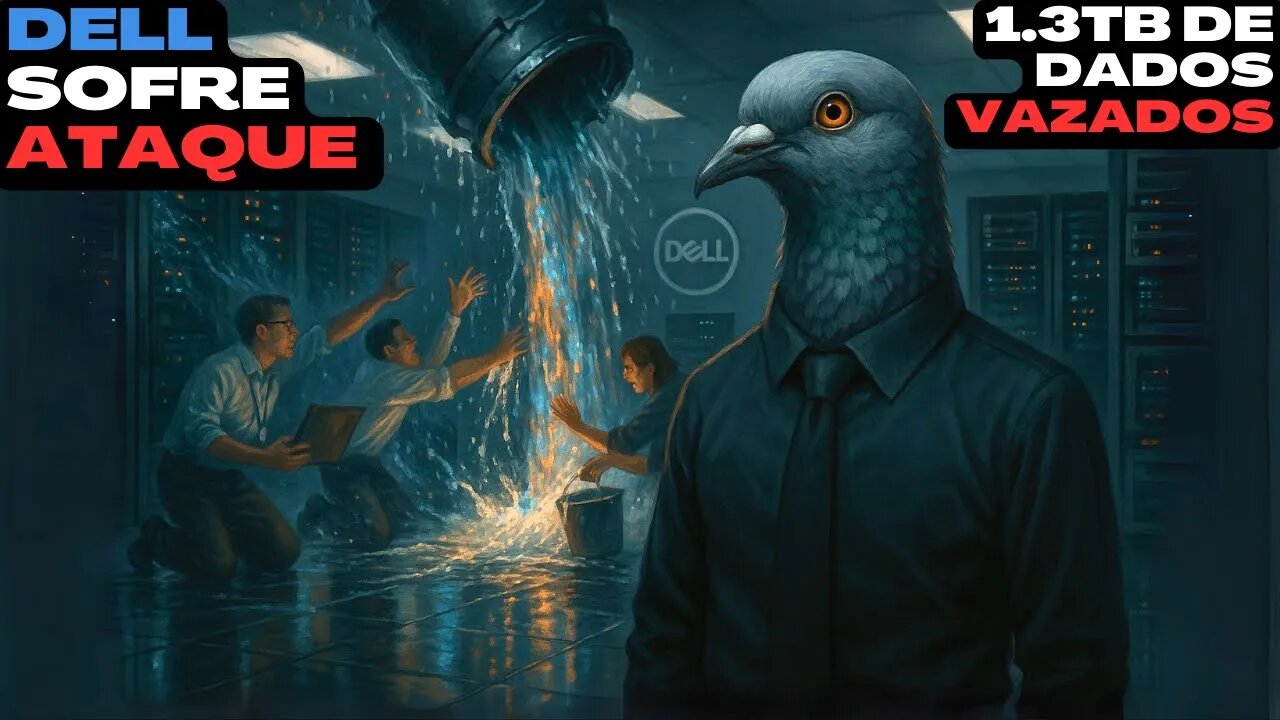 📰 Dell sofre ataque de Ransomware: 1.3TB de dados vazados! 🔥