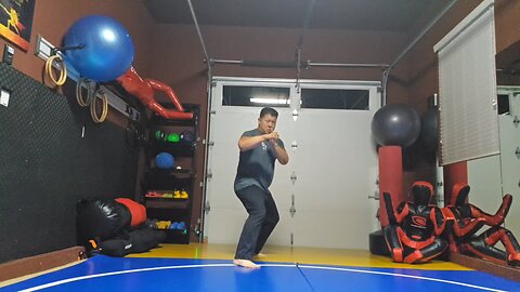 WTD Oblique Kick to Front Kick sequential