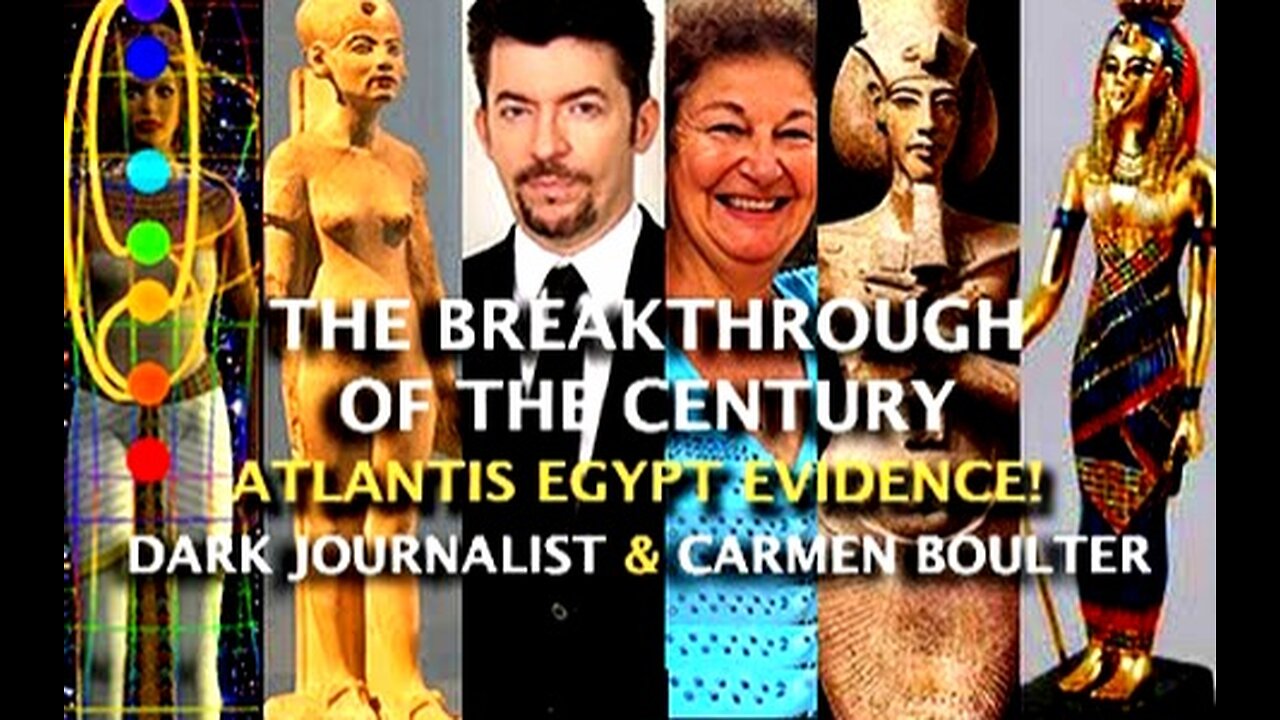 Bombshell ATLANTIS EGYPT DISCOVERY! New Explosive Evidence! Dark Journalist & Dr. Carmen Boulter P2