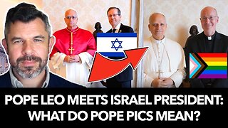 Pope Leo Meets with Israel President: What do Pope Pics Mean?
