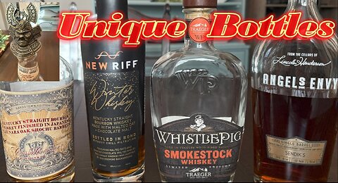 Episode 38 Playoff brackets of the best unique whiskeys