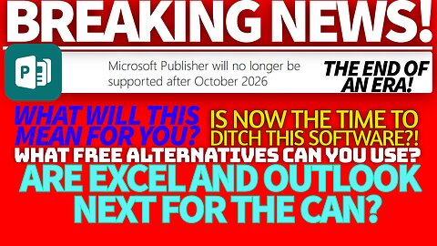 Microsoft Is Killing Off Publisher But Why? |Is there market research reliable?