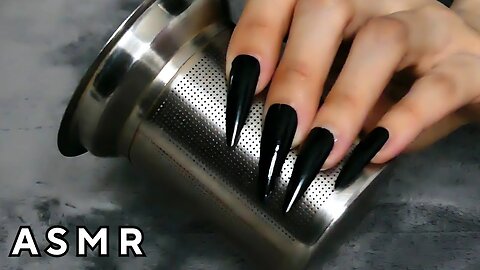 ASMR Tapping Metal Things (no talking, no scratching)