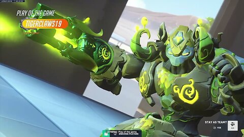Just pushing through with Orisa