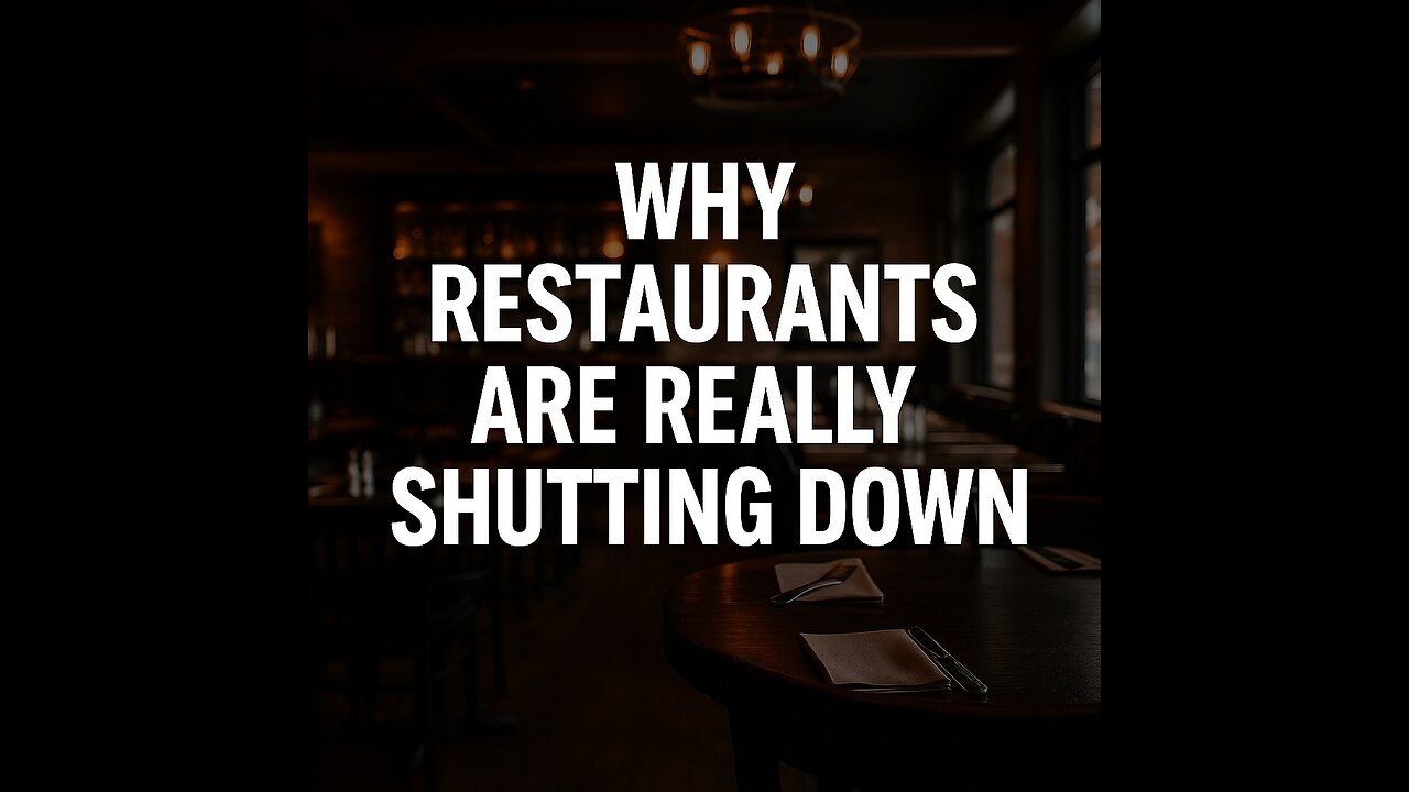 They’re not closing because of bad food.