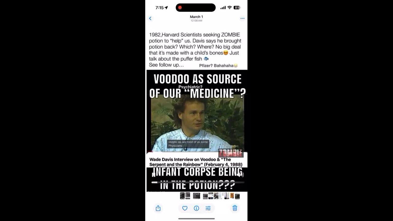 Voodoo…our medicine???