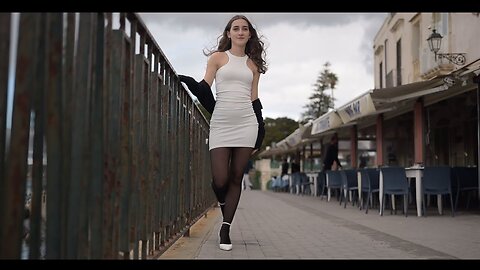 HOSIERY GLAM FASHION FILM : Pantyhose, MiniDress, Heels (4K)