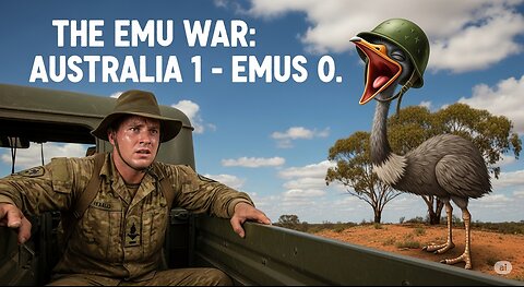 069 The Great Emu War: The Time Australia's Army Lost to Birds