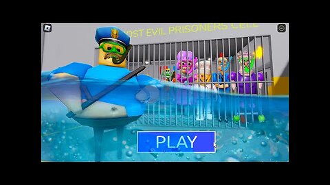 UNDERWATER BARRY'S PRISON RUN! And BECAME a ALL MORPHS New Scary Obby (#Roblox)