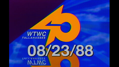 WTWC-TV 40 (NBC) | Tallahassee | Commercials • Ads | 08/23/88