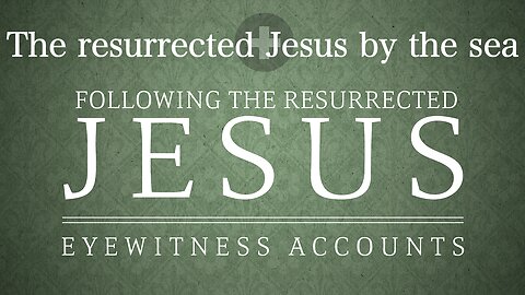 Jesus by the sea | Wednesday night