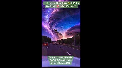 💵 Impact a life! Help an Uber driver with $100 tip! 🙌✨