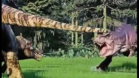 TREX VS SPINOSAURUS