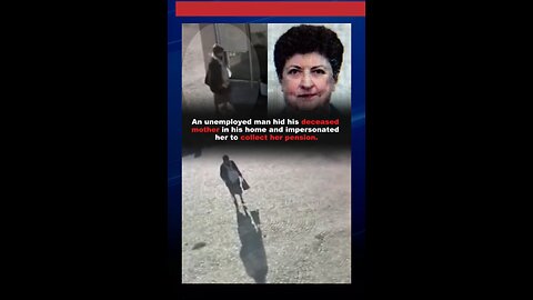 Unemployed man hid his late mother and posed as her to keep receiving her pension. #pension #japd