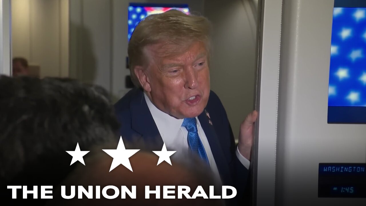 President Trump Holds a Press Gaggle 06/17/2025