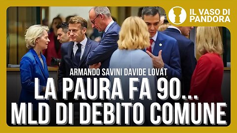 “LA RUSSIA AVANZA E L'UNIONE EUROPEA È SU UN BINARIO MORTO!! LA PAURA FA 90... MILIARDI DI DEBITO COMUNE...” =con Armando SAVINI e Davide LOVAT= ⭐LA SS. VERGINE 〽ARIA TRIONFERÀ CON LA SANTA CHIESA CATTOLICA!!⛪|😇💖🙏|⛪