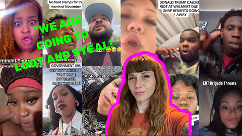 EBT MELTDOWNS!! BLACK PPL are GOING to LOOT and STEAL??!