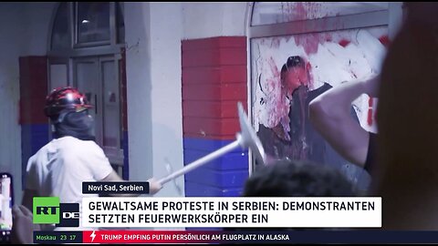 Unruhen in Serbien: Dutzende Verletzte und Festnahmen bei landesweiten Protesten