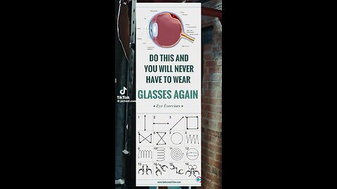 Do this and you’ll never wear glasses again!