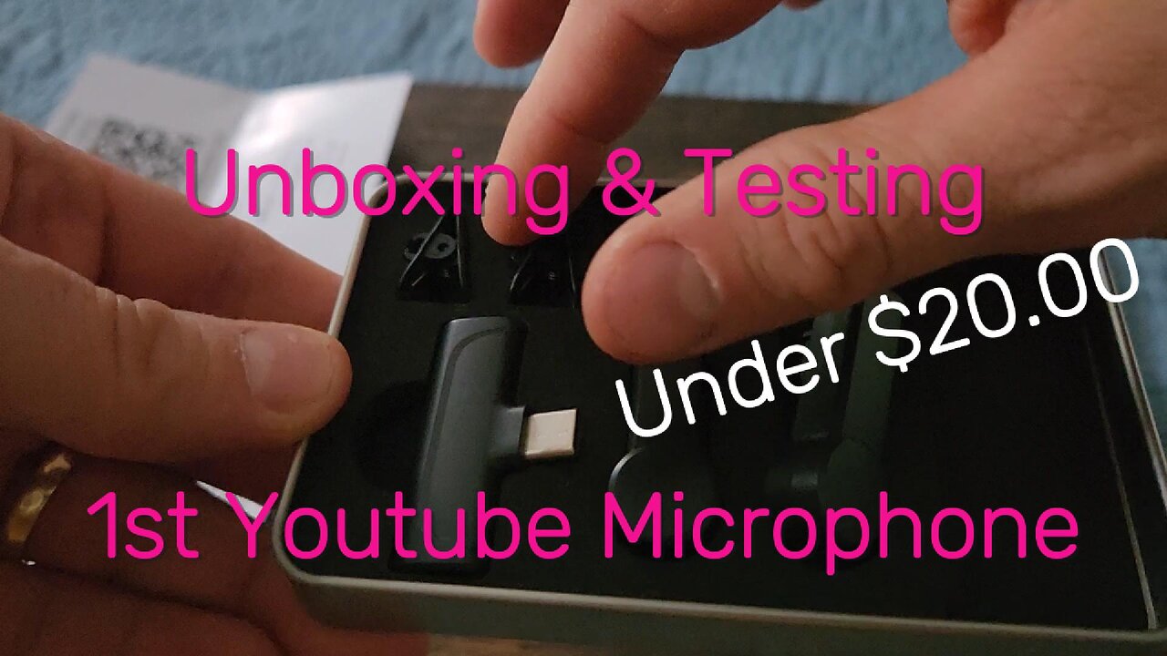 Unboxing My First Microphone! (Let’s See If It Works...)