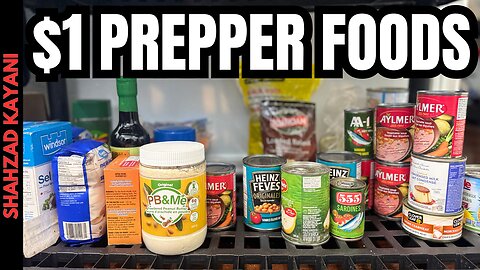 $1 Prepper Pantry Foods - Cheap Prepping & Survival Foods