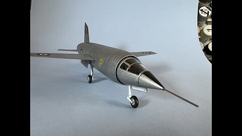 Miles M52. 1/48 scale 3D printed model kit.