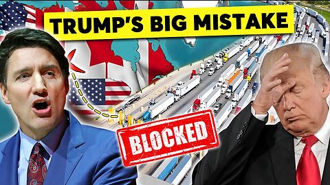 Trump Didn't See This Coming Canada BLOCKED $718 Billion US Route in Retaliation to Trump Tariffs!