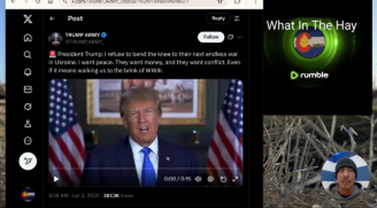 World War 3 & NATO trending on X