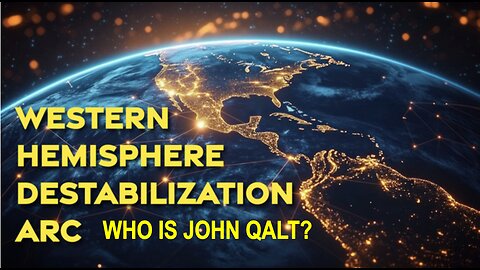 MONKEYWERX SITREP - Western Hemisphere Destabilization Arc. WHO IS JOHN QALT?