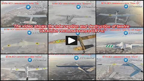 Near Kupiansk: Russian FPV Air patrol strikes Ukrainian reconnaissance UAV-s